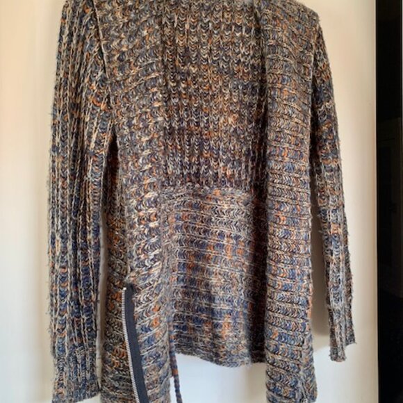 multicolored knit cardigan - Picture 3 of 6